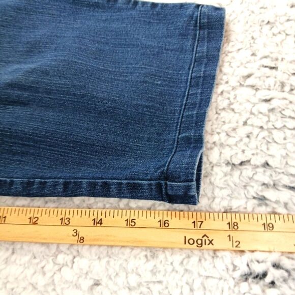 Dockers Trouser Style Stretch Denim Capri Women's 16P. Blue..................... - Picture 7 of 7